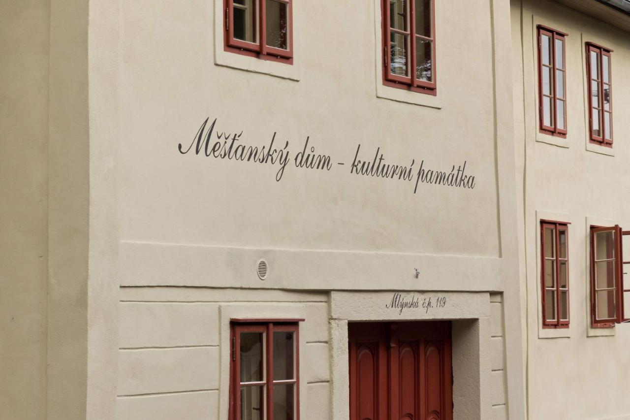 Měšťanský dům - kulturní památka Mlýnská 119 Jindřichŭv Hradec Exterior foto